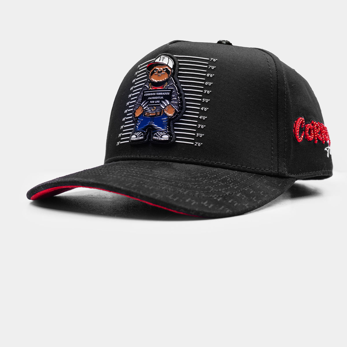 Corridos Tumbados Black Graphic Hat | Italiense