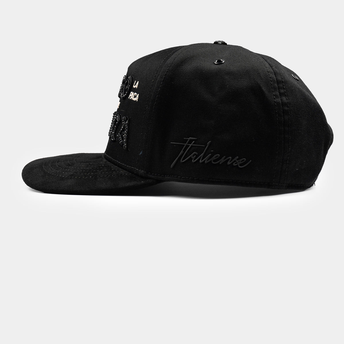Las Pacas Black Baseball Cap | Italiense