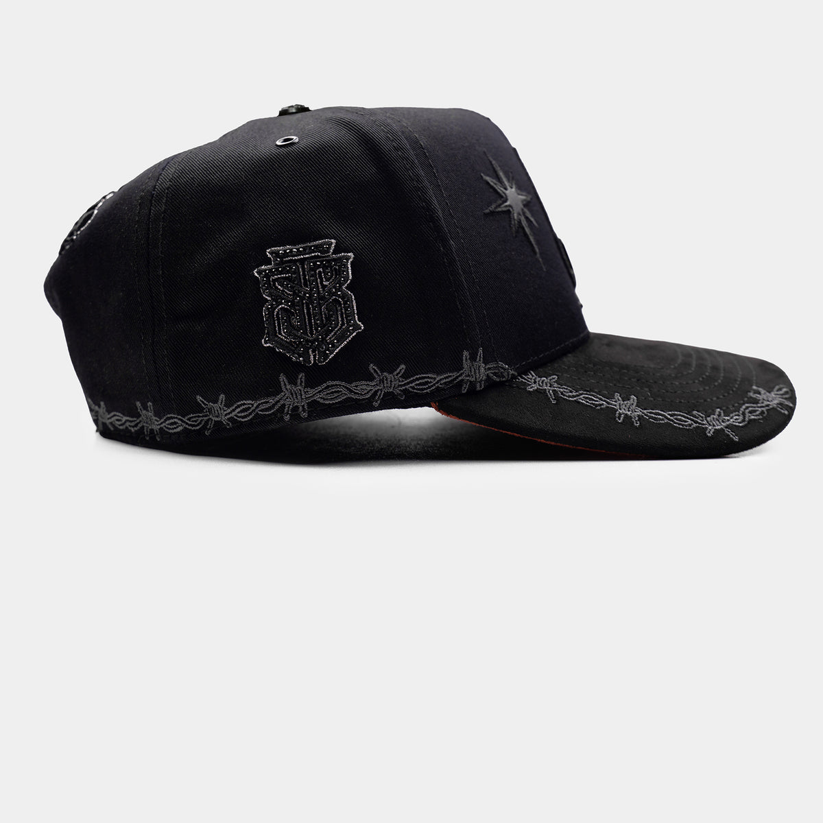 Be Brave Black Graphic Hat | Italiense