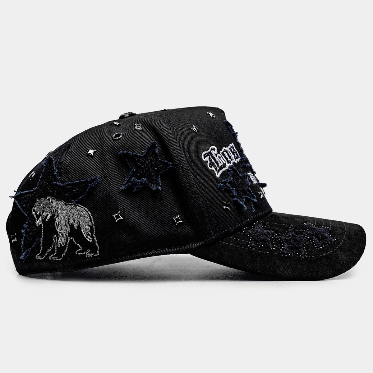 Los Angeles District Black Baseball Cap | Italiense