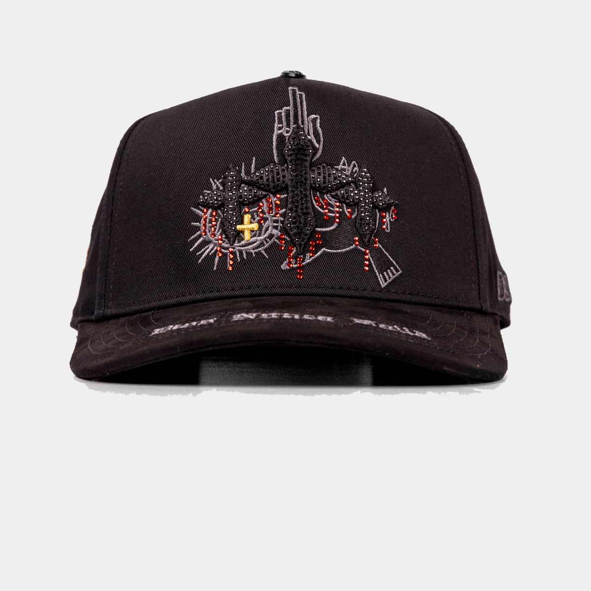 Dios Nunca Falla Black Graphic Hat | KiLo Brand