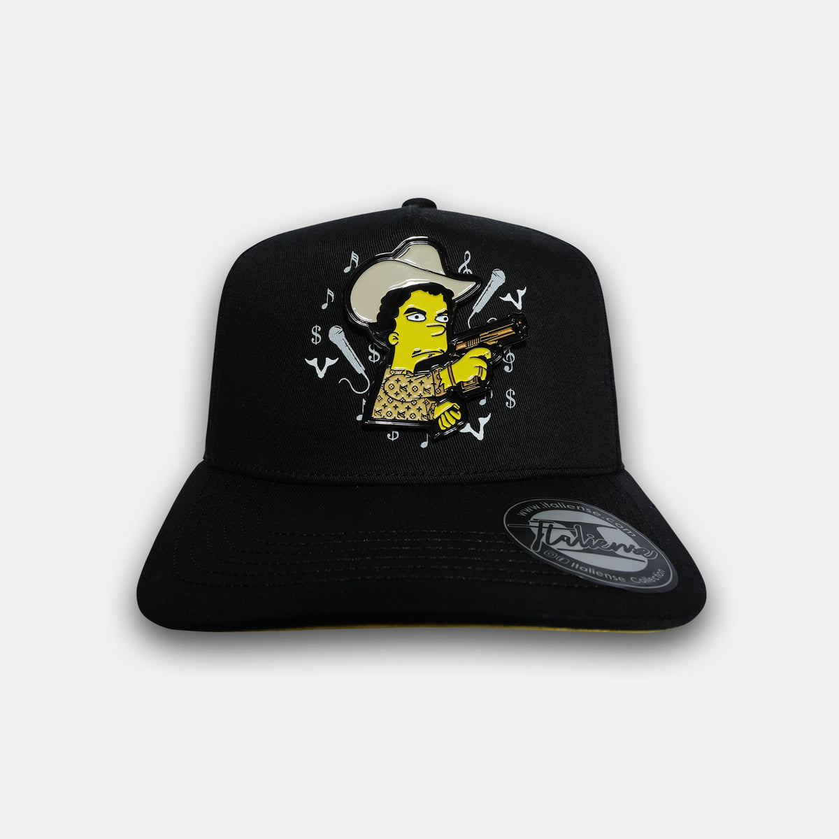Chalino Simpsons Niño Kids’ Black Hat | Italiense