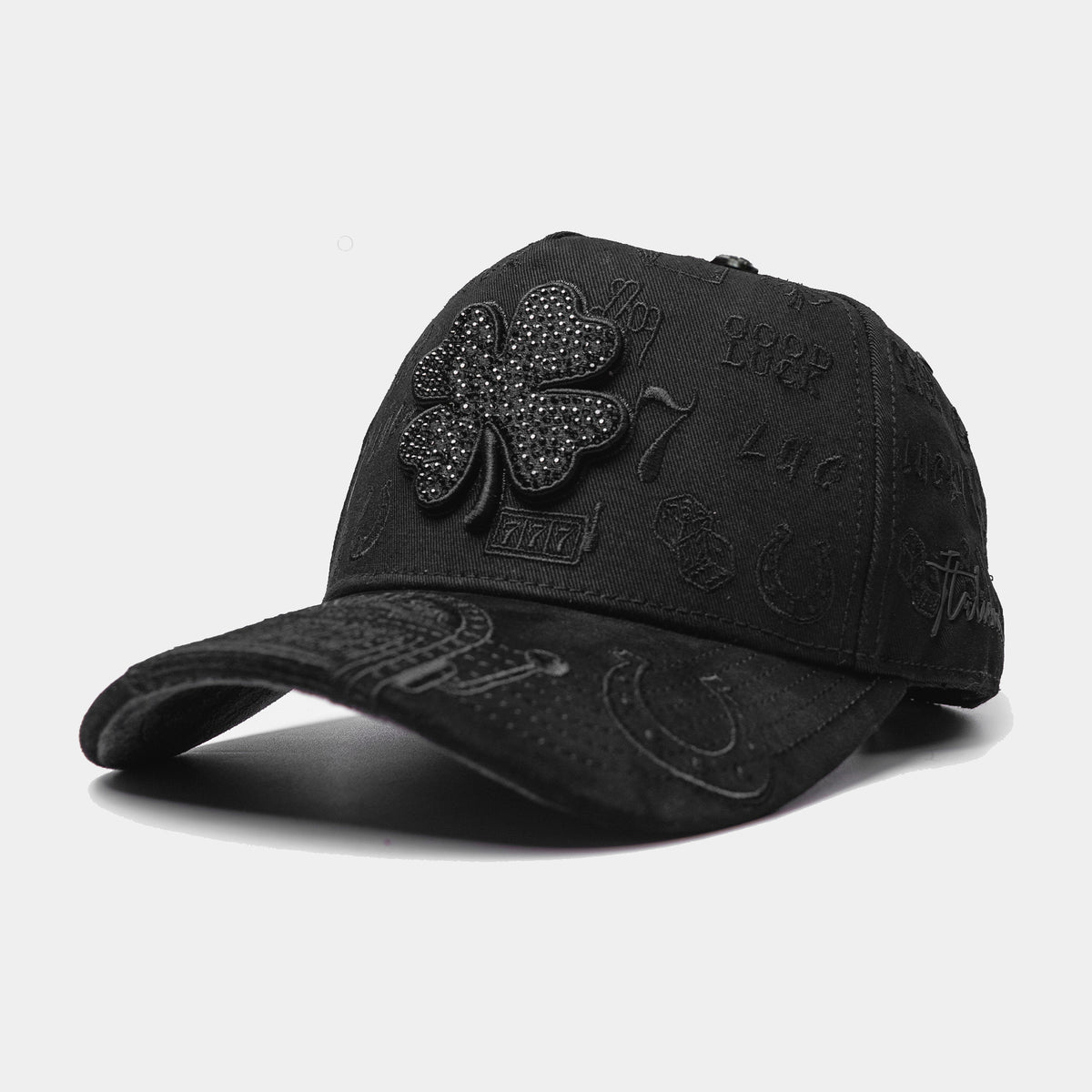 Trebol Black Streetwear Hat