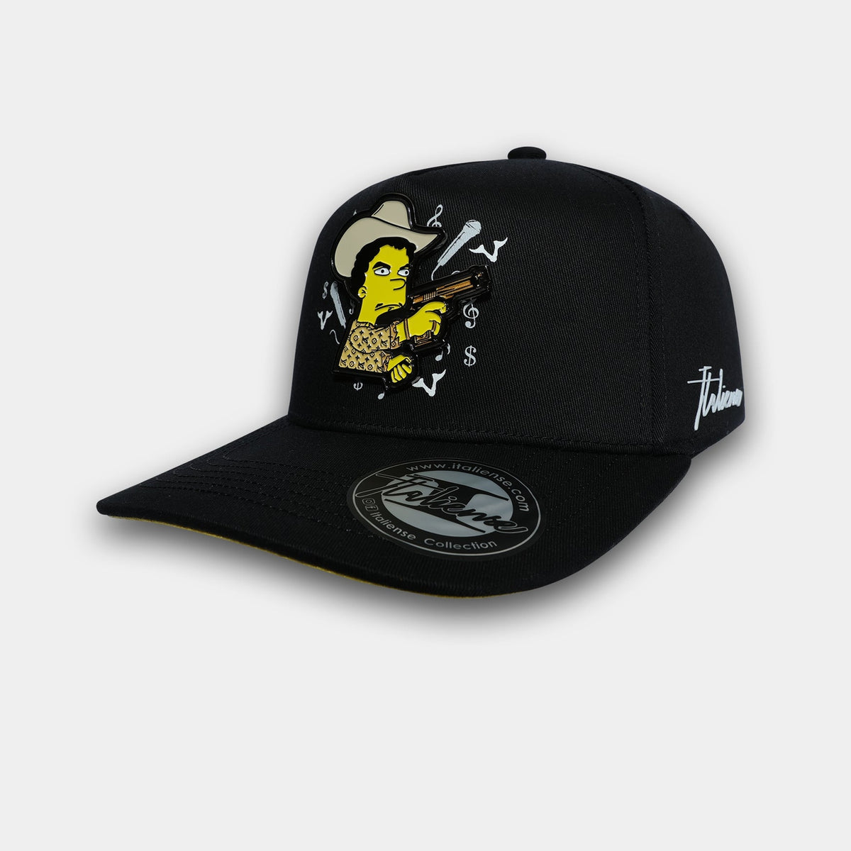 Chalino Simpsons Niño Kids’ Black Hat, main product view