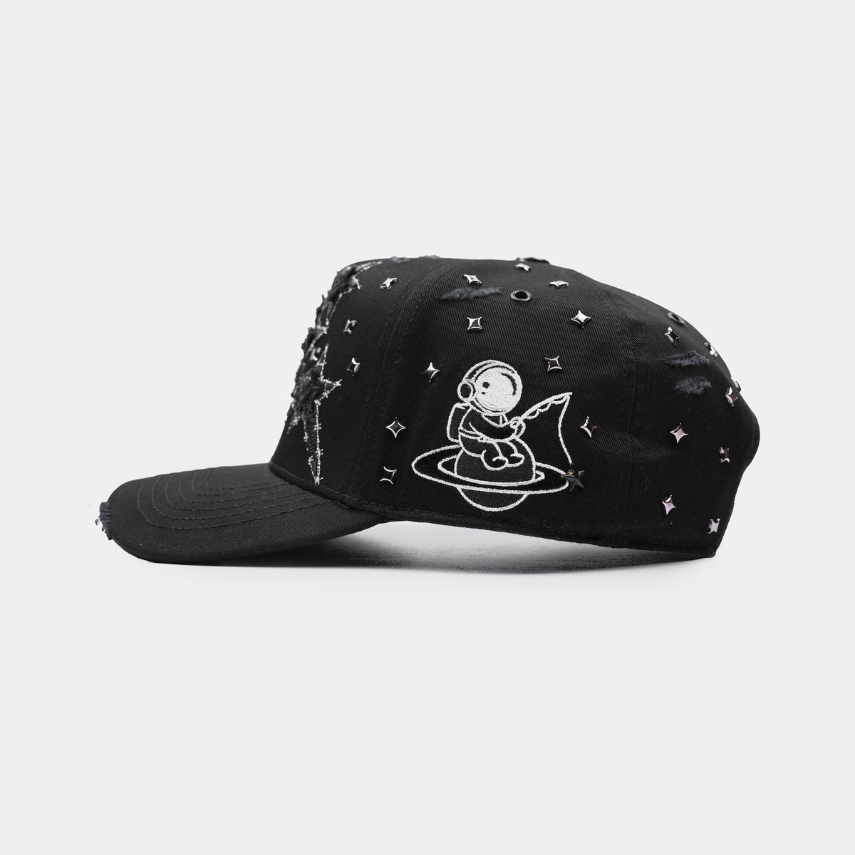 Constelación Black Star Hat by Italiense, opposite side graphic view
