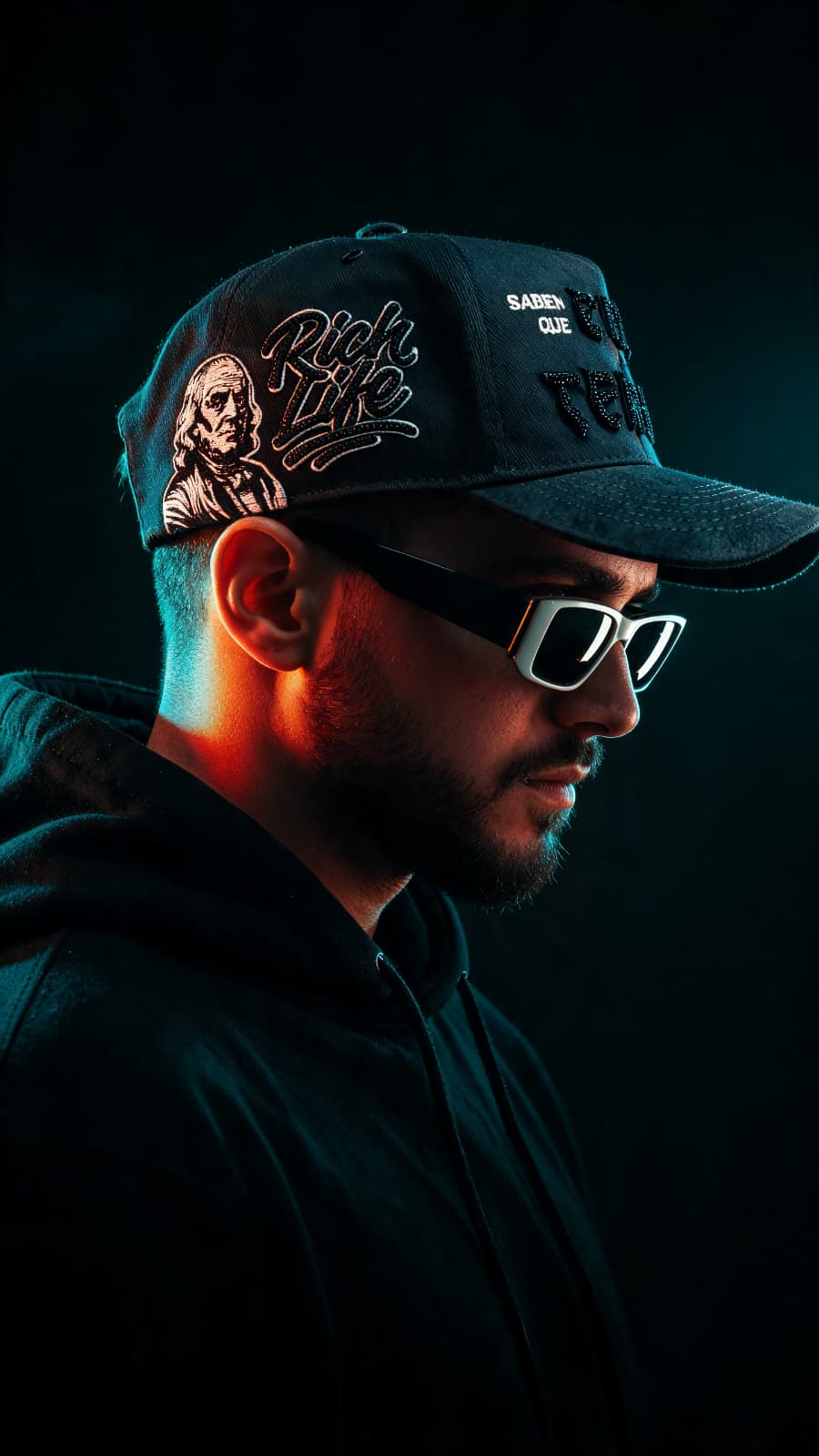 Las Pacas Black Baseball Cap | Italiense