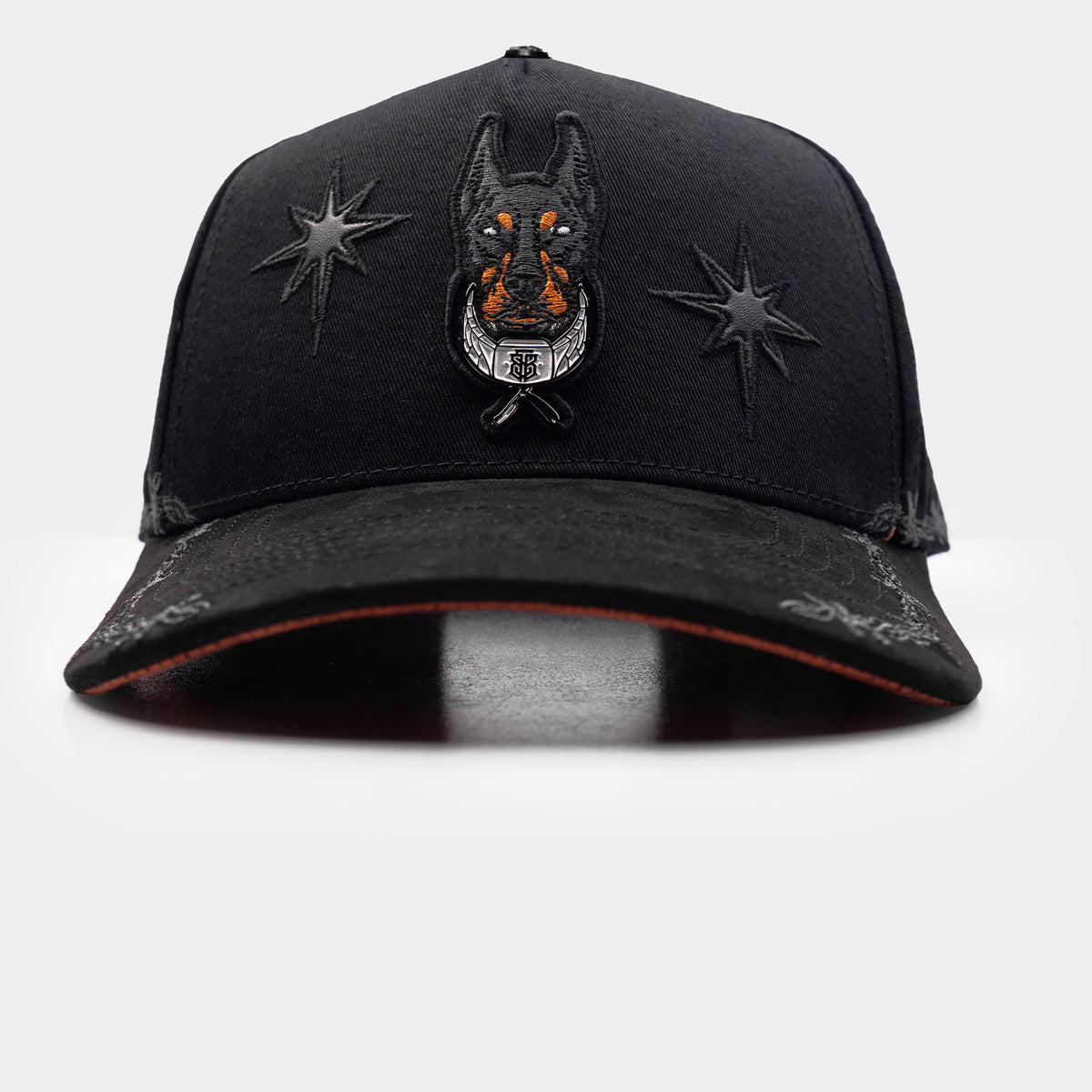 Be Brave Black Graphic Hat | Italiense