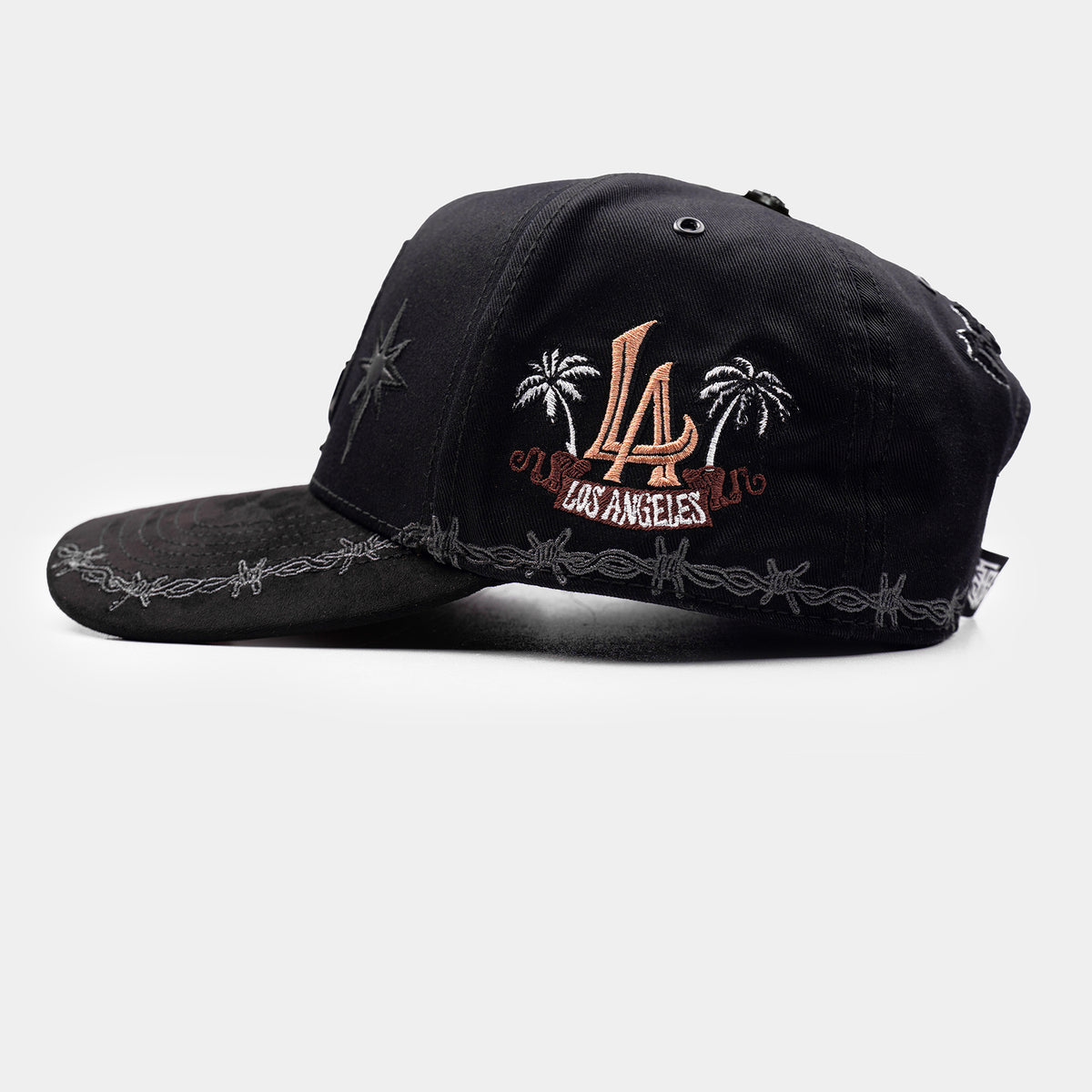 Be Brave Black Graphic Hat | Italiense