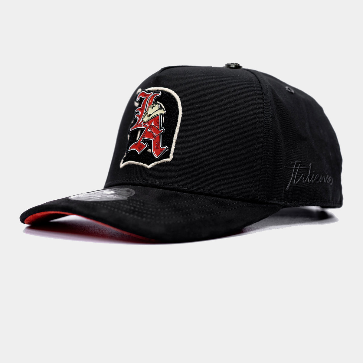 LA D Sombrero Black Hat | Italiense