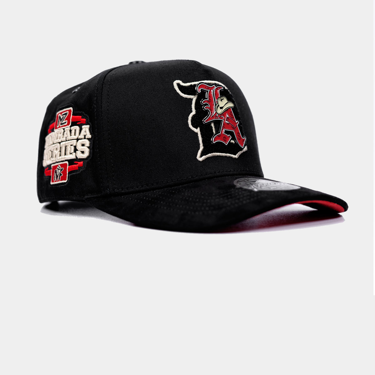 LA D Sombrero Black Hat | Italiense