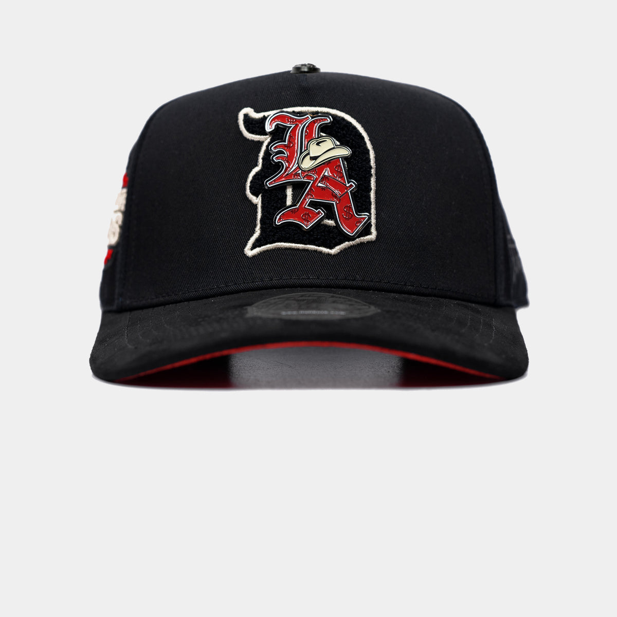 LA D Sombrero Black Hat | Italiense
