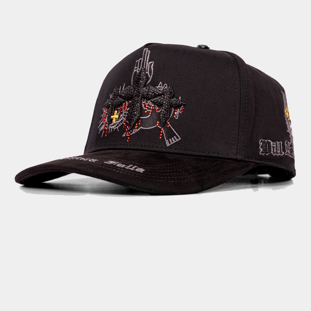 Dios Nunca Falla Black Graphic Hat | KiLo Brand