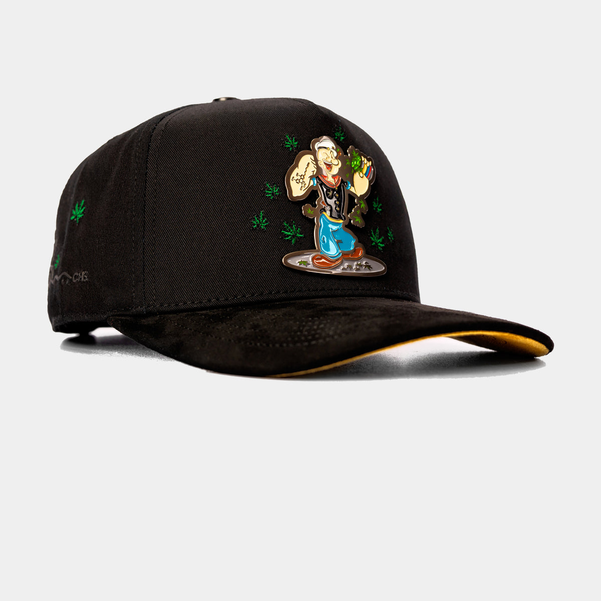 El Poye Black Snapback Hat | Italiense