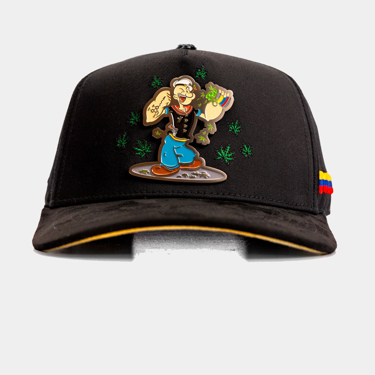 El Poye Black Snapback Hat | Italiense