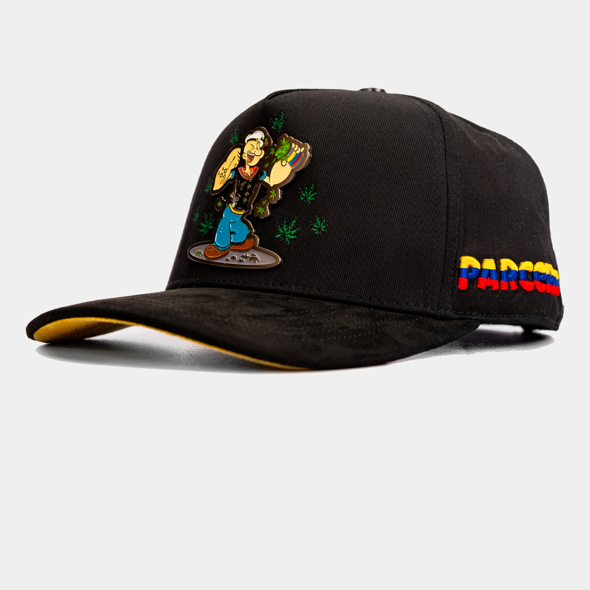 El Poye Black Snapback Hat | Italiense