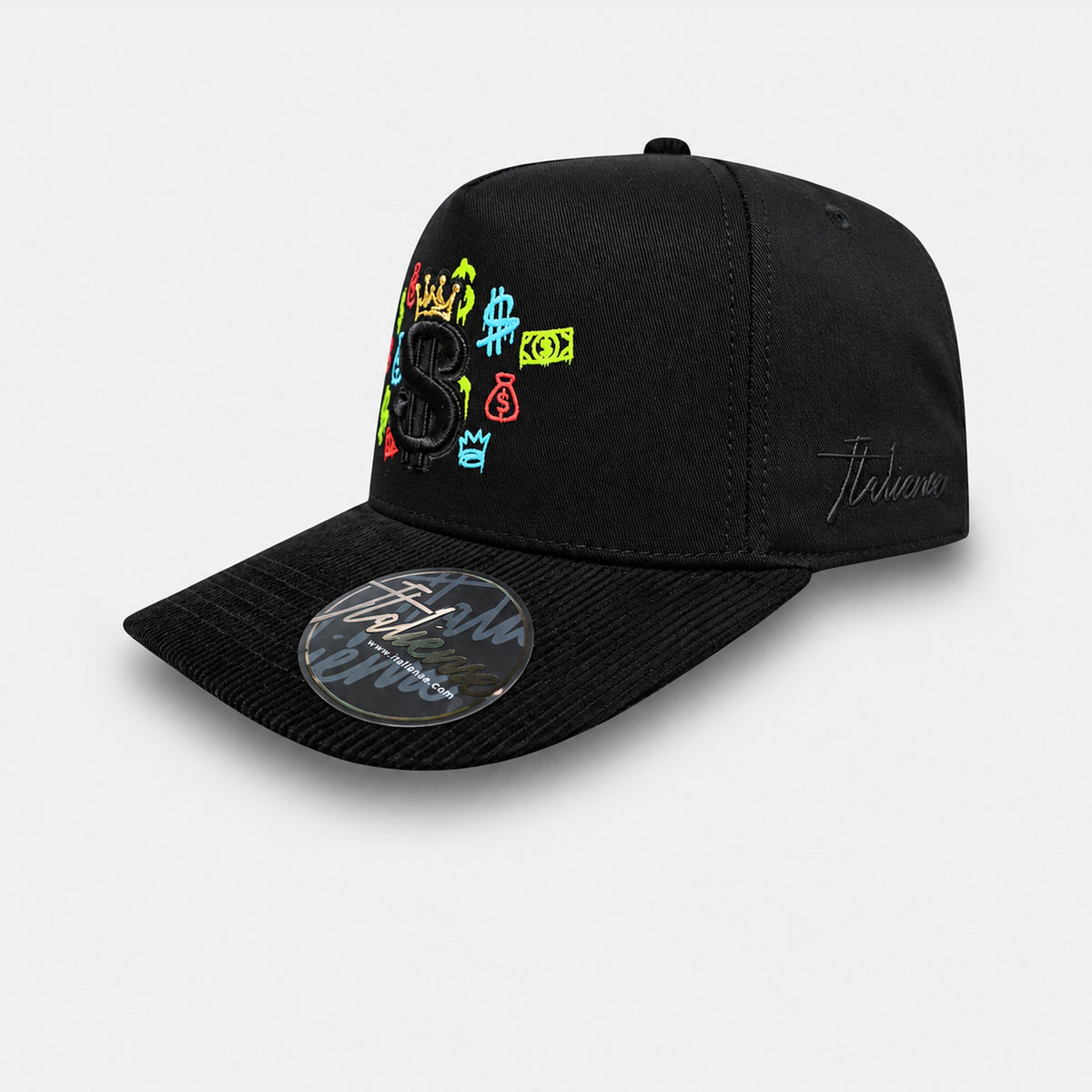 Money King Niño Kids’ Black Hat, main product view