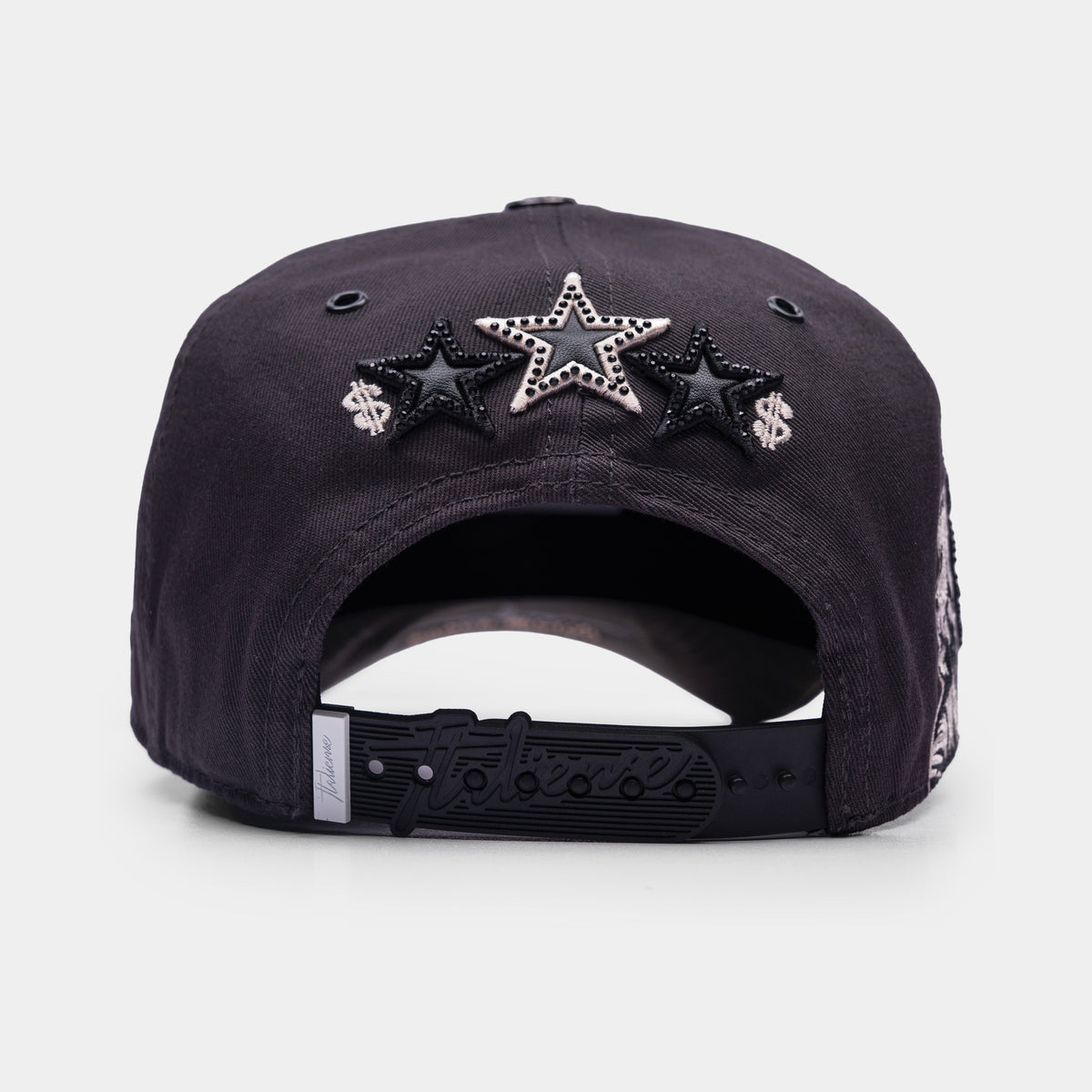 Las Pacas Gray Hat by Italiense, rear snapback view